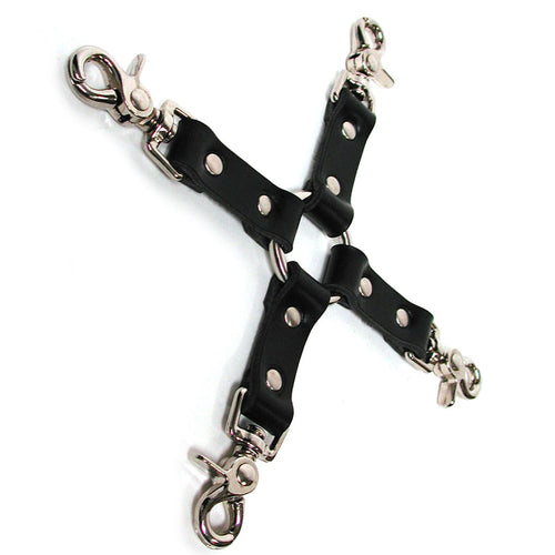 KinkLab Leather Hog Tie Kit (Black)