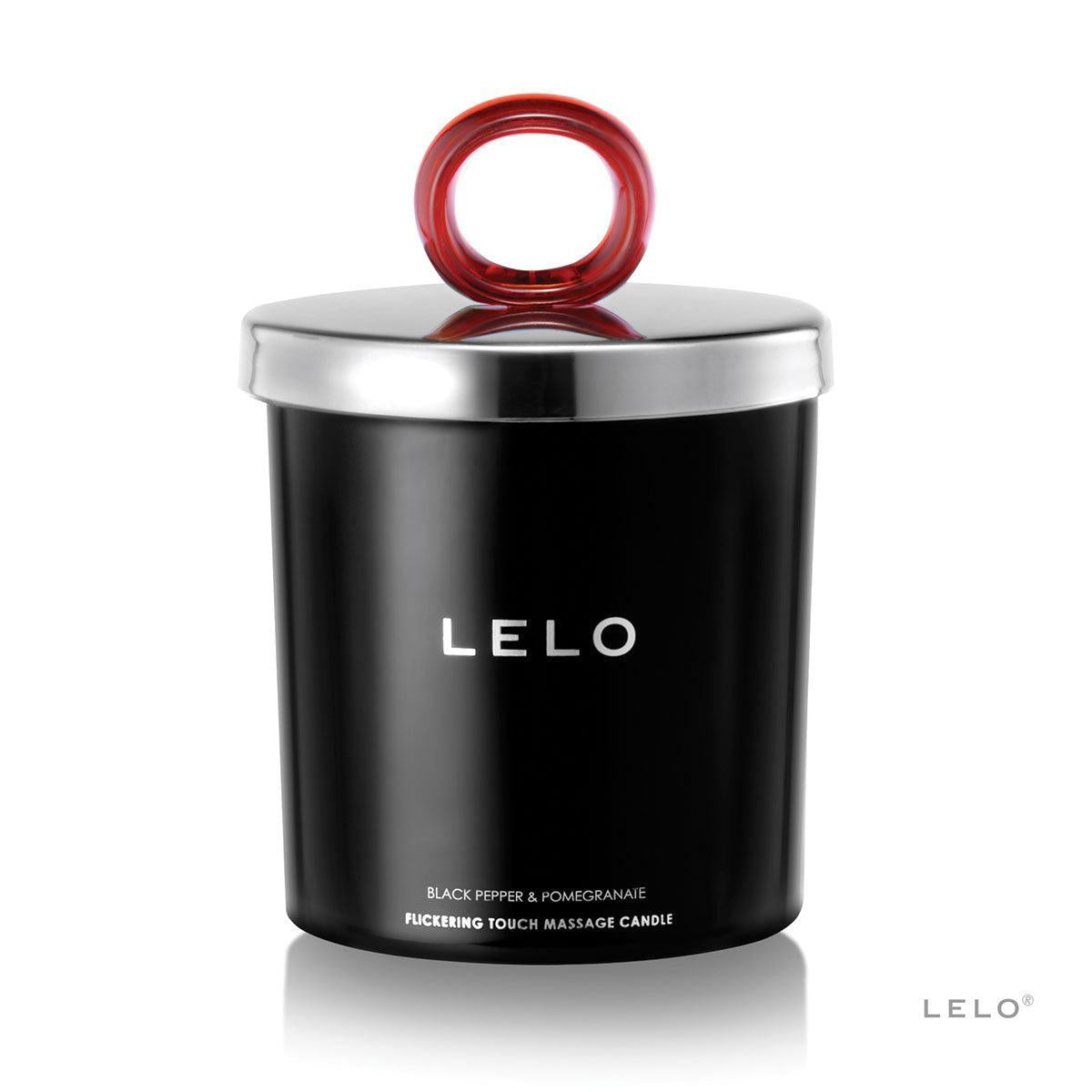 LELO Flickering Touch Massage Candle-Pepper/Pomegranate-