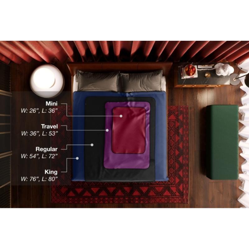 Liberator Fascinator Throw Travel-Purple-