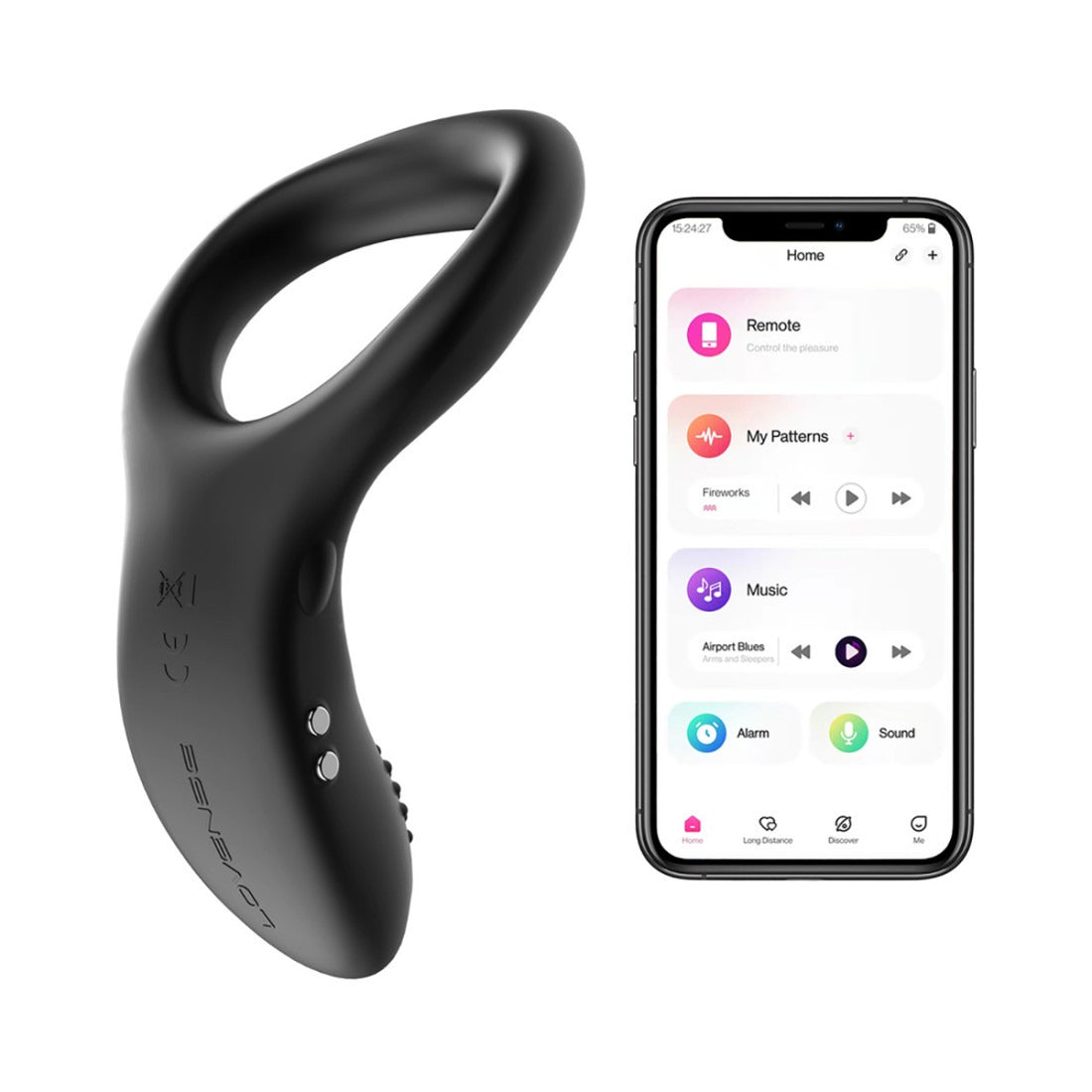 Lovense Diamo Vibrating Cock Ring-