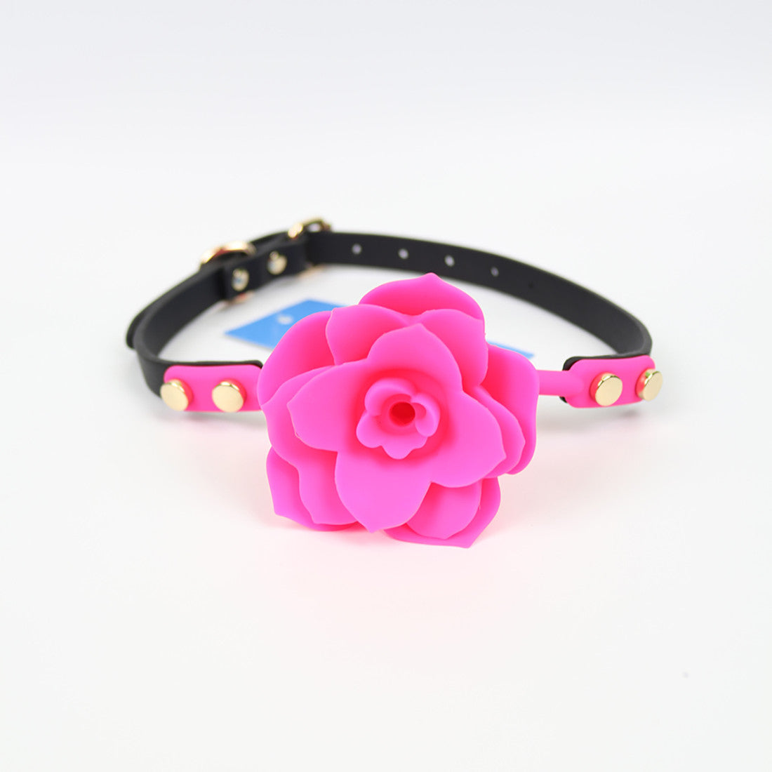 Ple'sur Flower Ball Gag Breathable Silicone-