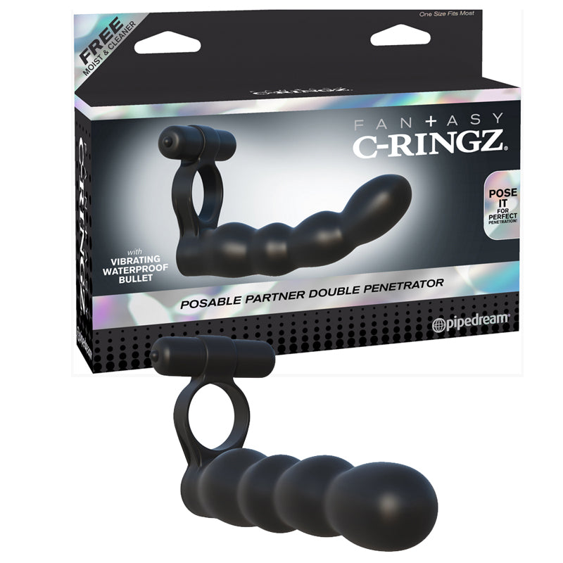 Posable Partner Double Penetrator-