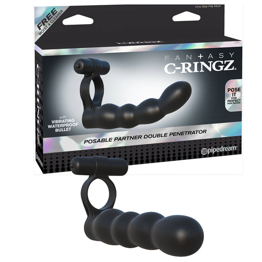 Posable Partner Double Penetrator-