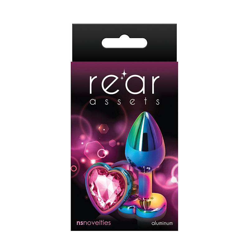 Rear Assets Mulitcolor Heart Medium Pink plug box