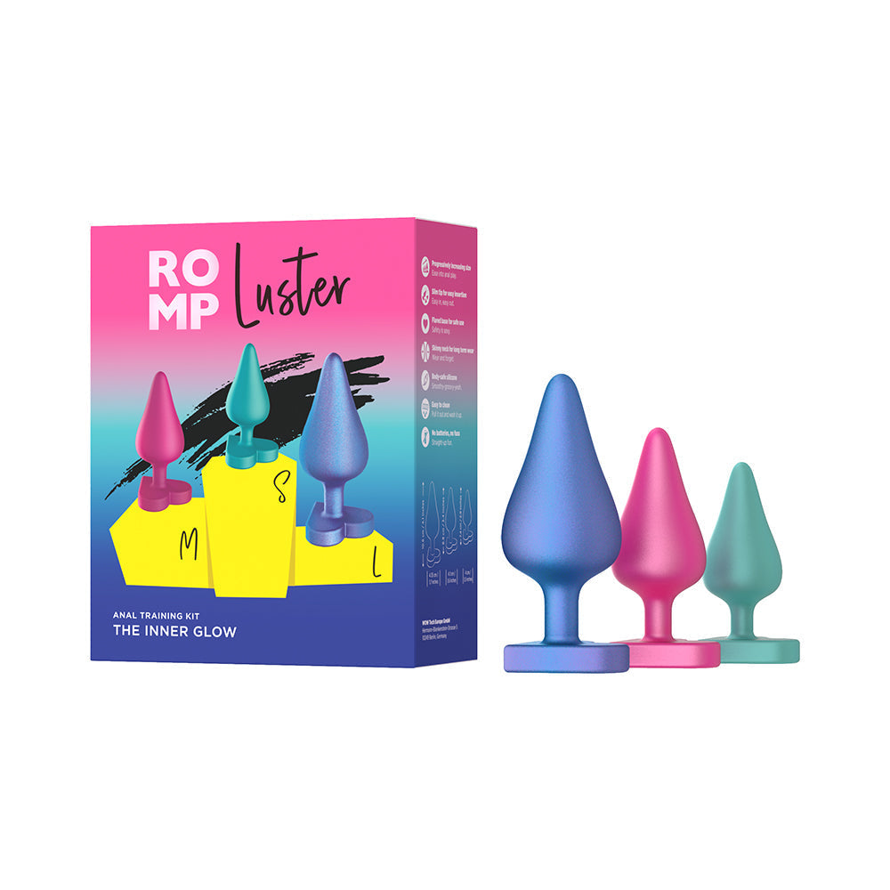 ROMP Luster Anal Plug box