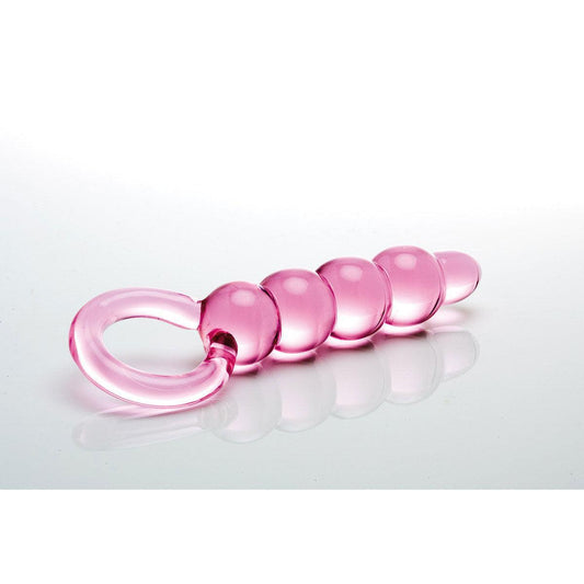 Sex Kitten Pink Glass String of Pearls-