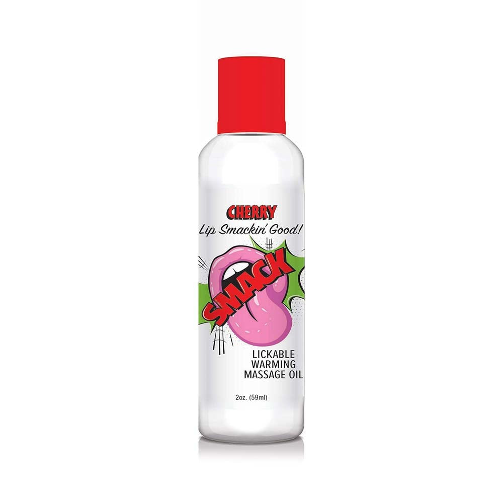 Smack Lickable Massage Oil-Cherry-