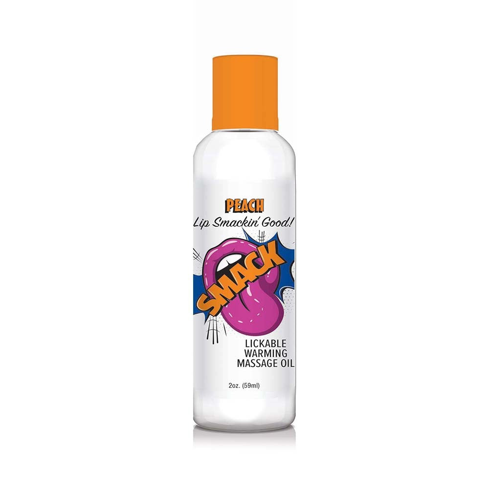 Smack Lickable Massage Oil-Peach-