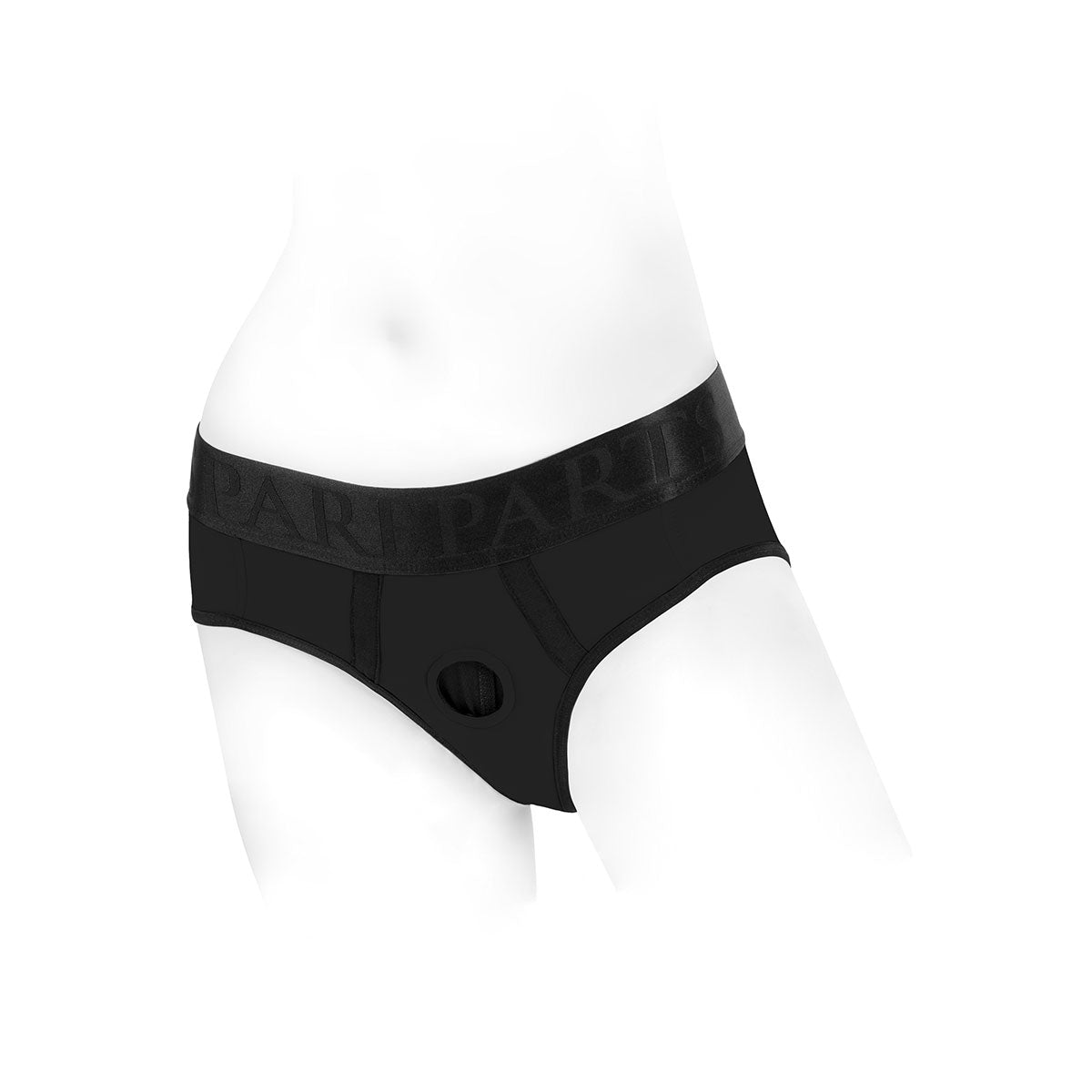 SpareParts Tomboi Harness Black/Black Nylon-2X-