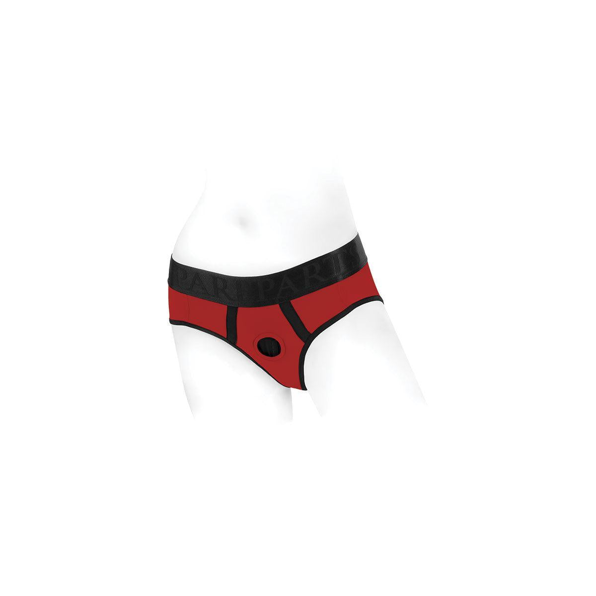 SpareParts Tomboi Harness Red/Black Nylon-4X-