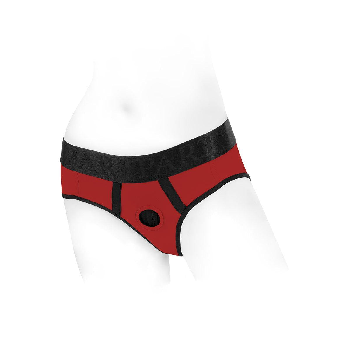 SpareParts Tomboi Harness Red/Black Nylon-XL-