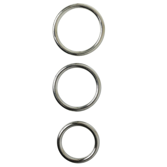 Sportsheets metal O-Ring 3-pack-Intimacy Devices-