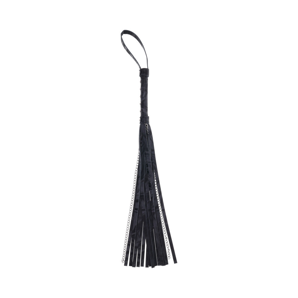 Sportsheets Velvet Noir Chain Flogger-