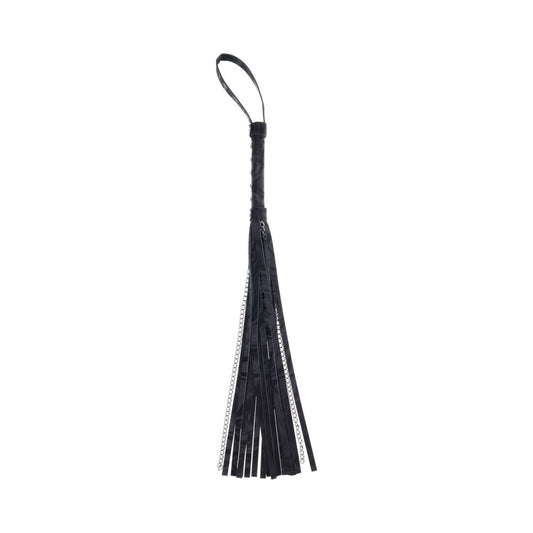 Sportsheets Velvet Noir Chain Flogger-