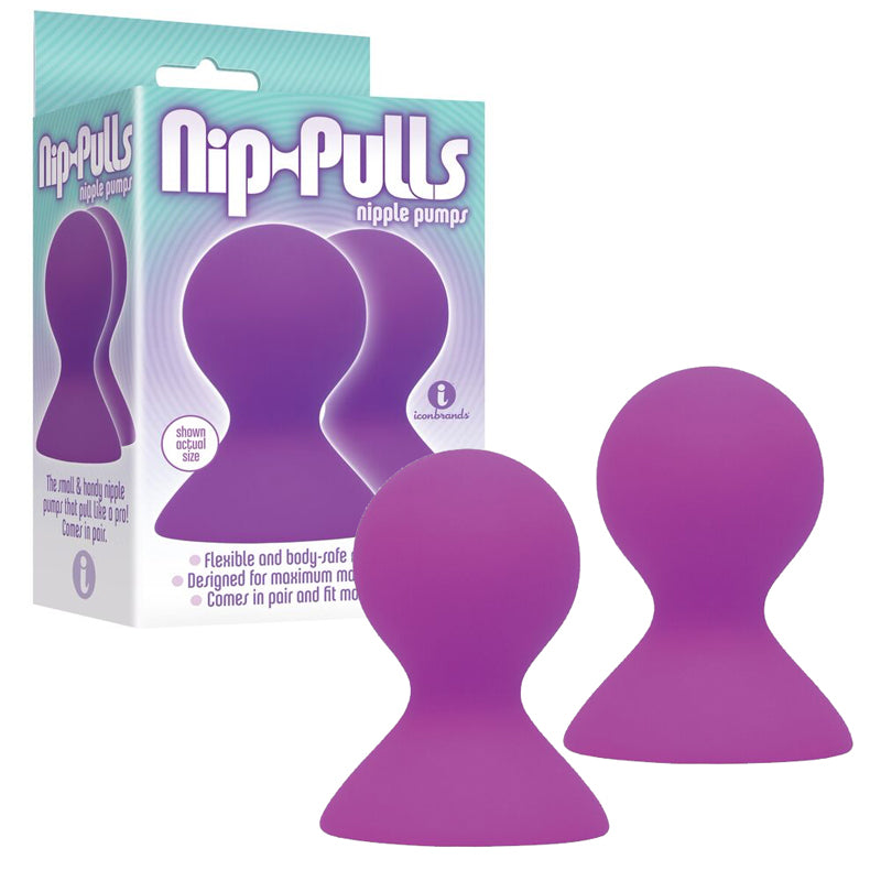 The 9's, Silicone Nip-Pulls, Violet-