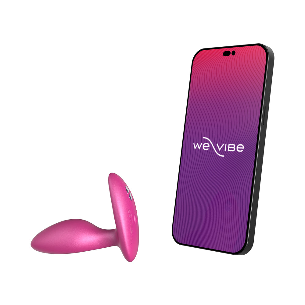 We-Vibe Ditto+ angle and app screenshot