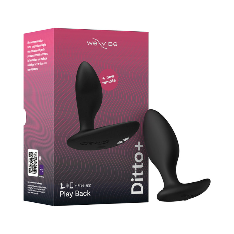 We-Vibe Ditto+ Anal Plug-Cosmic Pink-