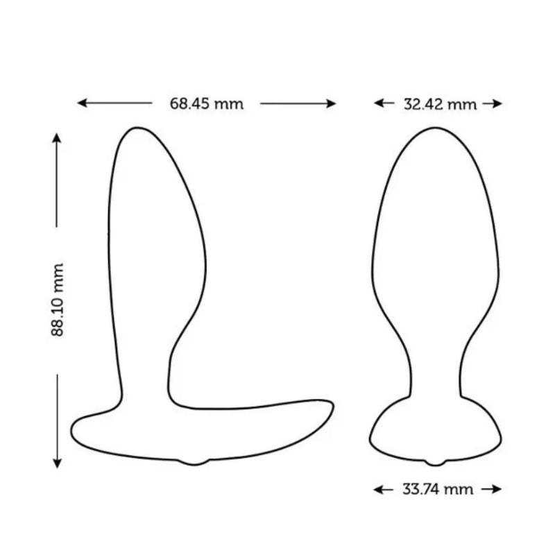 We-Vibe Ditto+ Anal Plug size information