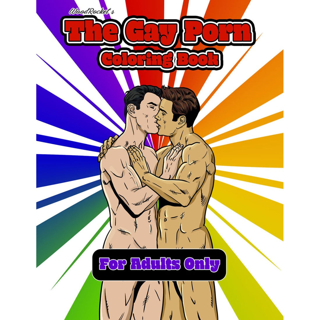 Wood Rocket The Gay Porn Coloring Book-